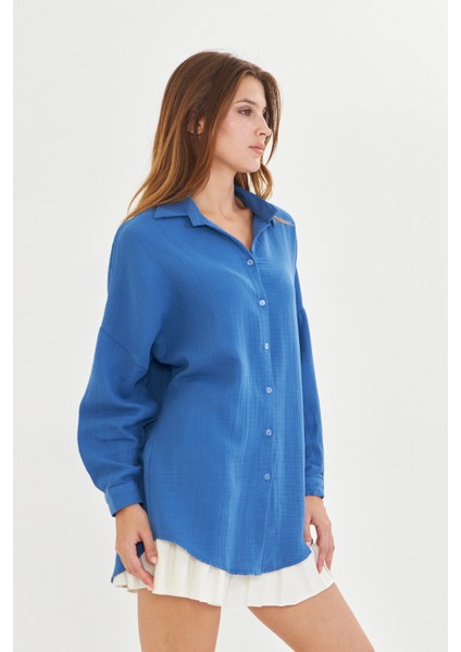 Kadın Rahat Kesim, Oversize, Salaş Gömlek