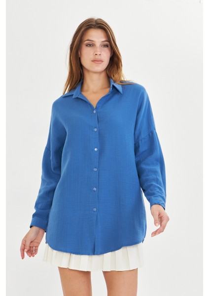 Kadın Rahat Kesim, Oversize, Salaş Gömlek