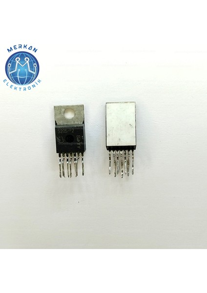 TLE5205-2S (TO-220-ZİP-7) Orijinal Oto Beyin Tamir Entegreleri Merkan Elektronik