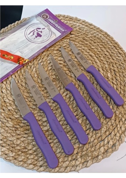 Sürdövbisa 61010 6'lı Meyve Seti (Sivri Uç ) Mor