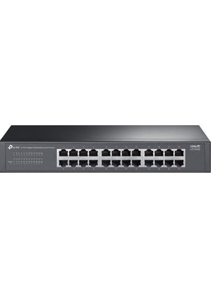 LS1024G | 24-Port Gigabit Switch | Metal Kasa, Qos Destekli, Tak ve Çalıştır | Plug And Play | Kurulum Gerektirmez | Ağ Anahtarı