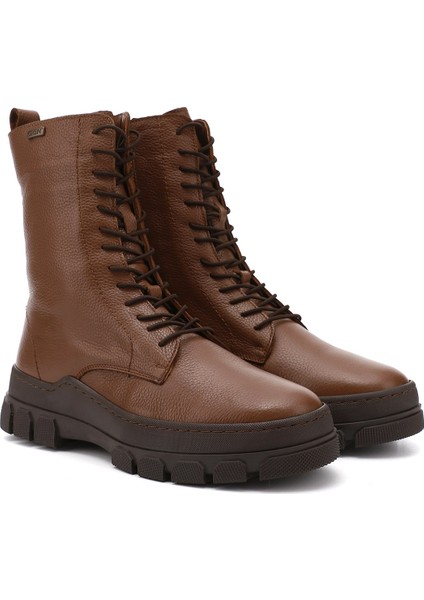 Kadın Fermuarlı Kauçuk Taban Hakiki Deri Postal Bot modelleri