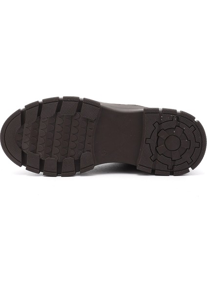 Kadın Fermuarlı Kauçuk Taban Hakiki Deri Postal Bot indirimleri