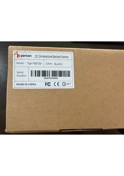 PS5700 Kablolu 2D Barkod Okuyucu Siyah Yüksek Okuma Hızı ve Stabil Performans fırsatları