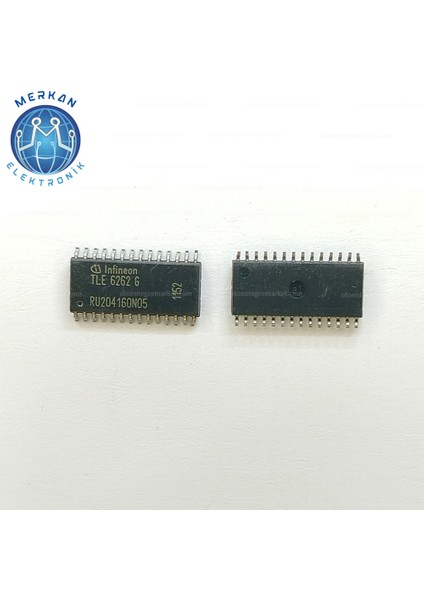 TLE6262G (P-Dso-28-6-Smd) Orijinal Oto Beyin Tamir Entegreleri Merkan Elektronik