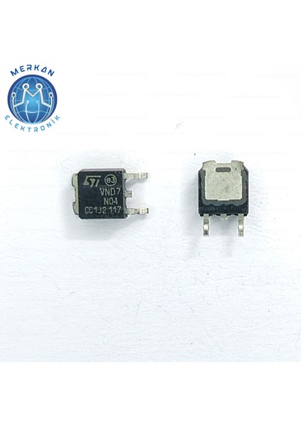 VND7N04 (TO-252-SMD) Orijinal Oto Beyin Tamir Entegreleri Merkan Elektronik