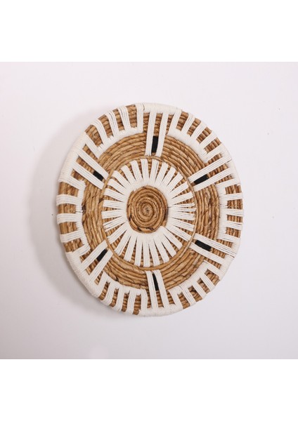 Mylamp Aspendos 40X9 cm Çap- Doğal Abaka Duvar Tabağı indirimleri