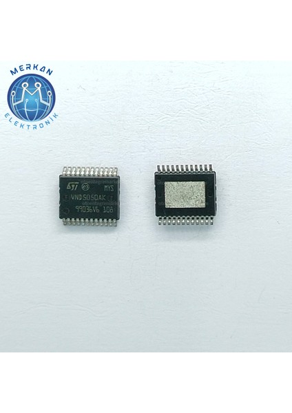 VND5050AK (Psop-24-Smd) Orijinal Oto Beyin Tamir Entegreleri Merkan Elektronik
