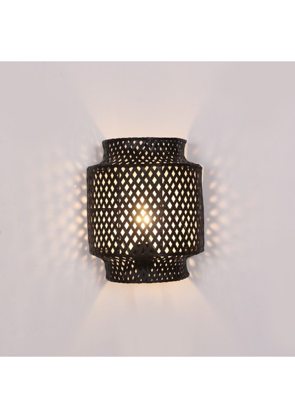Mylamp Sitrus Siyah Bambu Aplik fiyatları