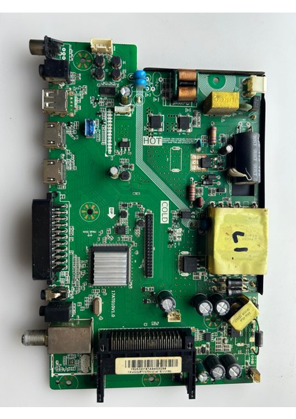 17AT010V1.0 , Y.m Anakart 17AT010 39-40 A Sano S2 Mnl , Sunny SN40LEDA10/0202 , Main Board , V400HJ6-PE1