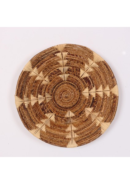 Mylamp Kaunos 60X14 cm Çap- Doğal Abaka Duvar Tabağı