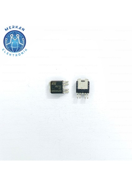 VN750PT (TO-252-SMD) Orijinal Oto Beyin Tamir Entegreleri Merkan Elektronik