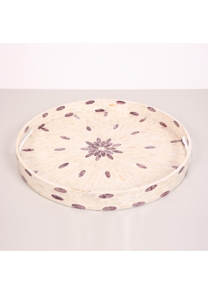Mylamp Pure Sedef 45 X5 Cm. Sedefli Mozaik Tepsi modelleri