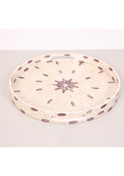 Mylamp Pure Sedef 45 X5 Cm. Sedefli Mozaik Tepsi fırsatları