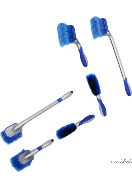 3'lü Farklı Boy ve Şekillerde Jant, Lastik ve Davlumbaz Temizlik Fırçası Seti fiyatları