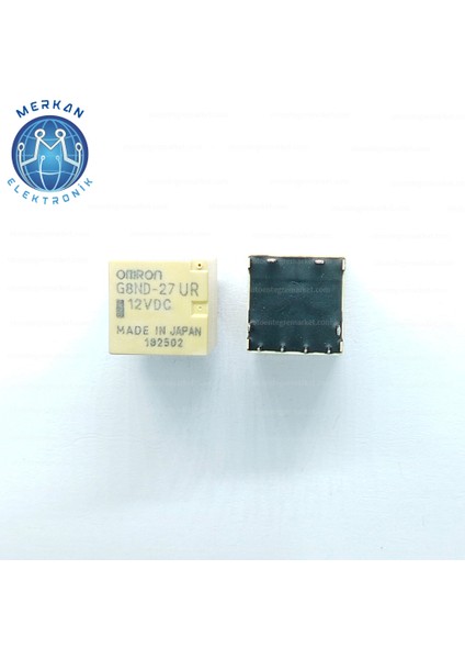 Omron G8ND-27UR 12VDC Role Relay Orijinal Oto Beyin Tamir Entegreleri Merkan Elektronik