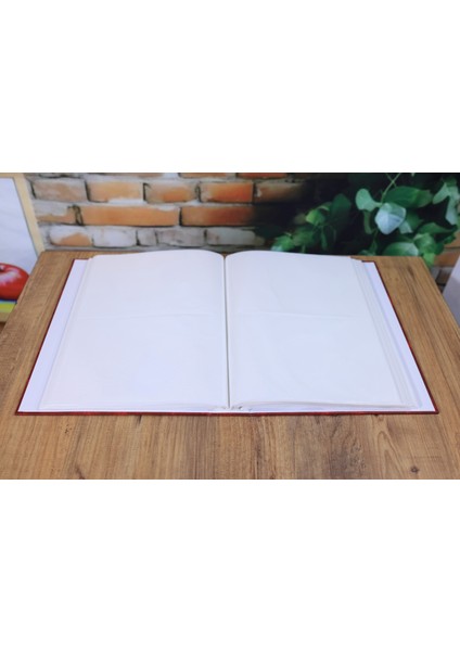 15x21 cm 200'lük Ciltbezli Deluxe Fotoğraf Albümü Bordo indirimleri