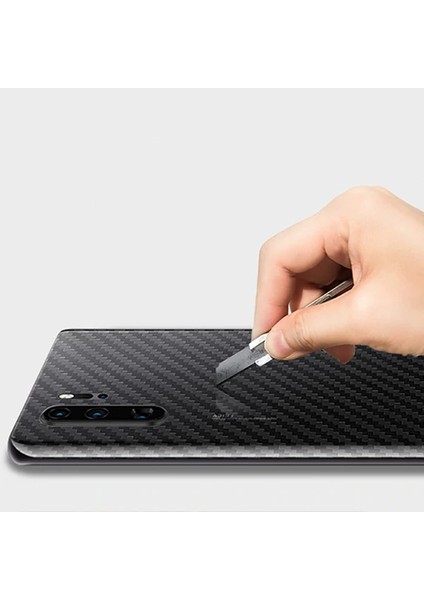 Huawei P30 Pro Şeffaf Karbon Fiber Kaplama STICKER-(1903) - UST8817-5013 fiyatları