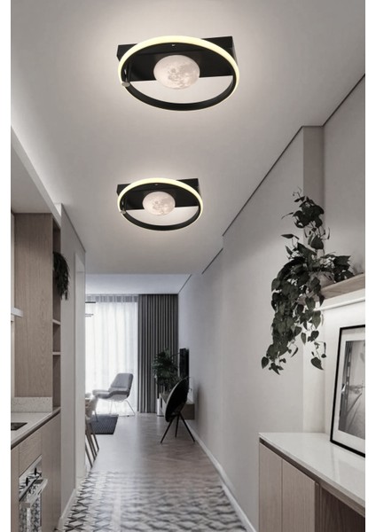 ESSLİGHT PARMA 25 CM PLAFONYER LED AVİZE 3 RENK IŞIK MODLU (BEYAZ SARI GÜN IŞIĞI) MODERN DEKORATİF AYDINLATMA fırsatları