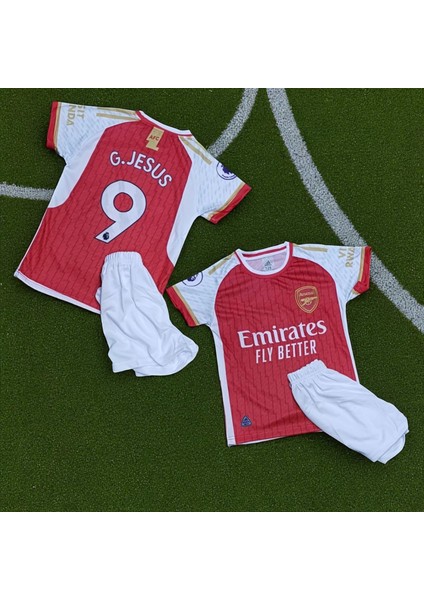 Jesus Arsenal 2024/25 Iç Saha Forma Kırmızı modelleri