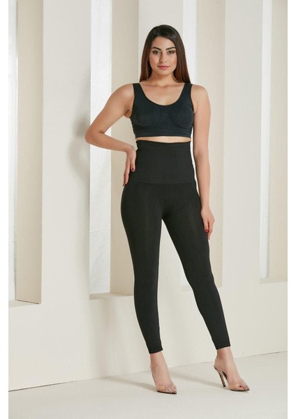 Ekstra Yüksek Bel Korse Tayt