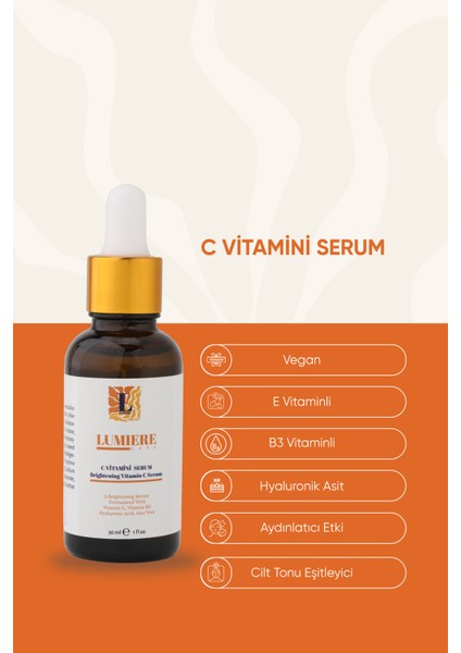 Nemlendirici C Vitamini Serum