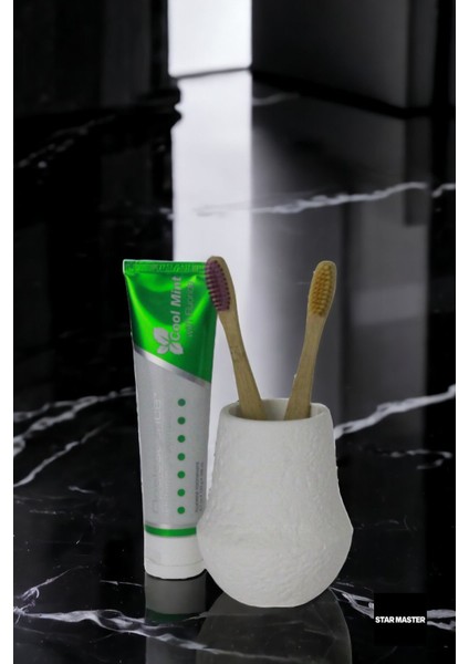 Diş Fırçası Kabı Diş Fırçalığı Fırçalık Siyah Renk Model 15