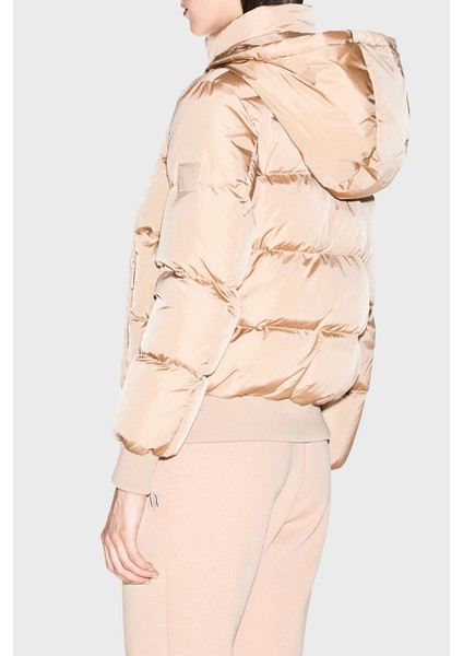 Kapitoneli Regular Fit Sabit Kapüşonlu Mont Bayan Mont XW000228 AF12286 U1051 modelleri