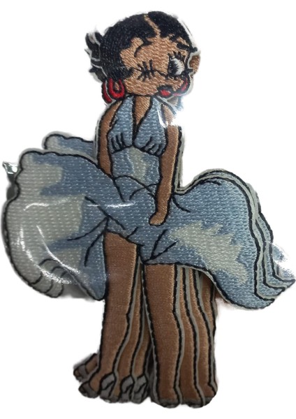 Aplike Ütü İle Yapışan Betty Arma 7 x 5 cm