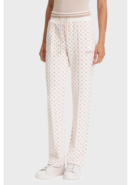 New Aggie 4g Logo Baskılı Regular Fit Jogger Pantolon V5YB20KB212 Bayan Pantolon V5YB20 KB212 P1MS