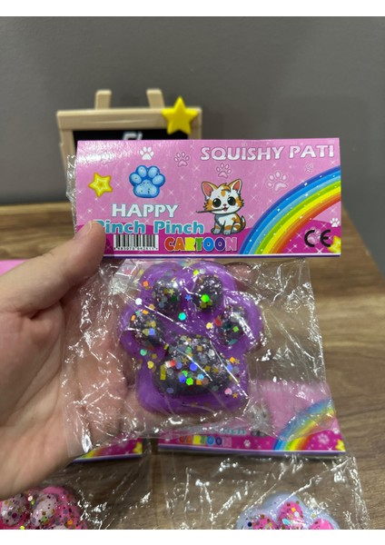 Pati Şeklinde Squishy Oyuncağı | Sevimli Tasarım