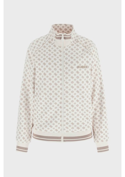 Aggie 4g Logo Baskılı Regular Fit Dik Yaka Scuba Sweat V5YQ03KB212 Bayan Sweat V5YQ03 KB212 P1MS indirimleri