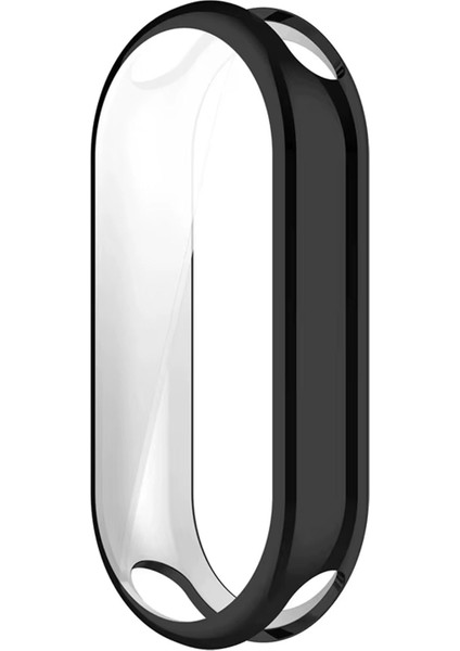 Xiaomi Smart Band 10 ile Uyumlu Önü Kapalı Ekran Korumalı Silikon Kılıf - FC010