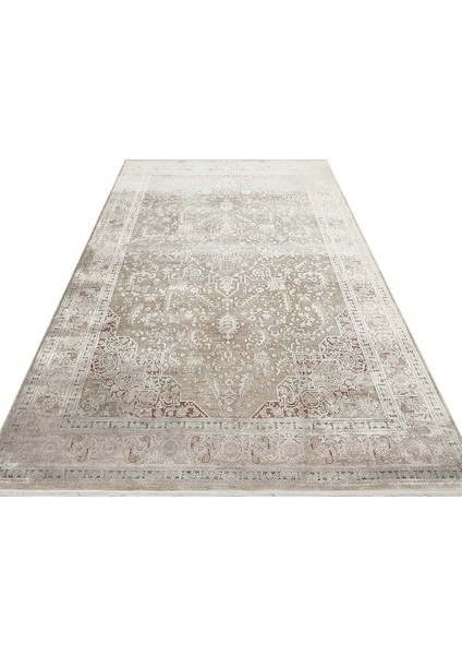 Babylon Bbl 02 Rayon Viskon Eskitme Desenli Gri Vintage Salon Halısı fiyatları