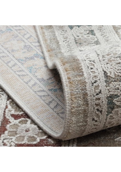 Babylon Bbl 02 Rayon Viskon Eskitme Desenli Gri Vintage Salon Halısı indirimleri