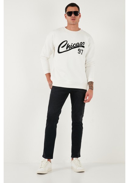 Pamuklu Regular Fit Normal Bel Boru Paça Jeans Erkek Kot Pantolon 2203C14PARMA