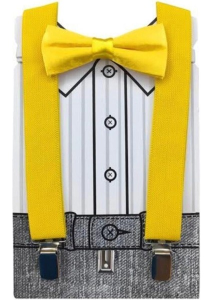 Pantolon Askısı ve Papyon Takım