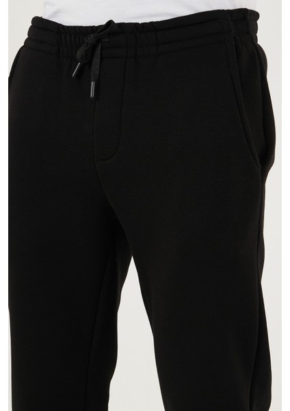 Pamuklu Regular Fit Normal Bel Şardonlu Eşofman Altı Erkek Eşofman Altı 5908040