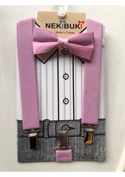 Pembe Papyon Askı Takımı