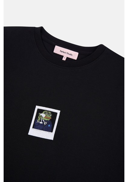 Gatsby Pepe Premium T-Shirt - Siyah fiyatları