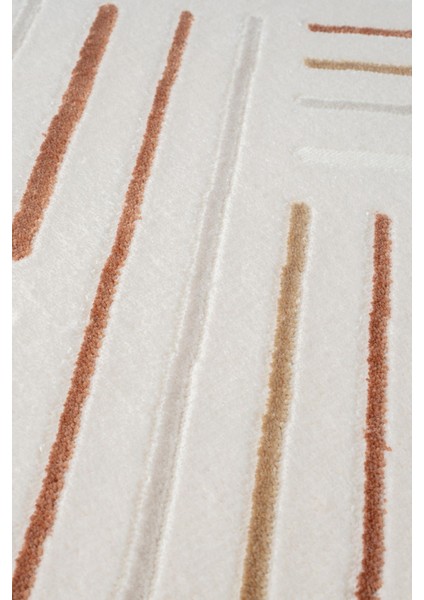 Cotto Cool CL002R Renkli Akrilik Halı Tozu Az Pamuk Tabanlı Salon Koridor Oturma Yatak Odası Halısı fırsatları