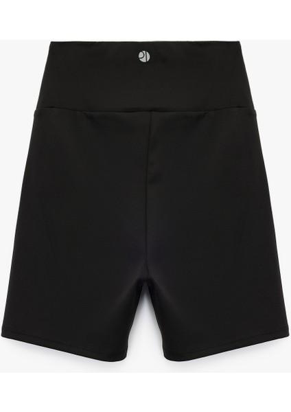 Yüksek Bel Slim Fit Biker Baskılı Spor Tayt fiyatları