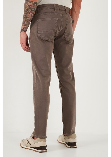 Pamuklu Comfort Fit Normal Bel Boru Paça Jeans Erkek Kot Pantolon 4412C19TEXAS indirimleri