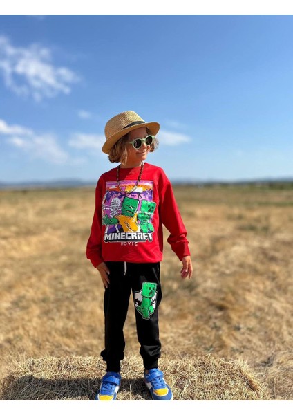 Baskılı Uzun Kollu Erkek Çocuk Alt Üst Takım fiyatları