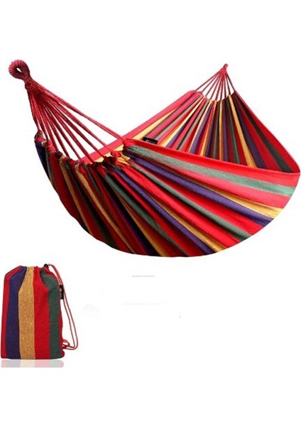 Hamak 190 cm Kamp Hamağı Piknik Hamağı Bahçe Balkon Outdoor Kamp Salıncak