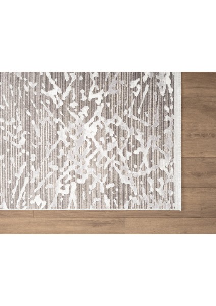 Step SE004G Gri Renk Modern Halı Dekoratif Pamuk Taban Triko Akrilik Salon Mutfak Halısı indirimleri