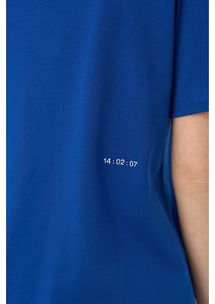 Founding Date Premium T-Shirt - Saks Mavi fırsatları