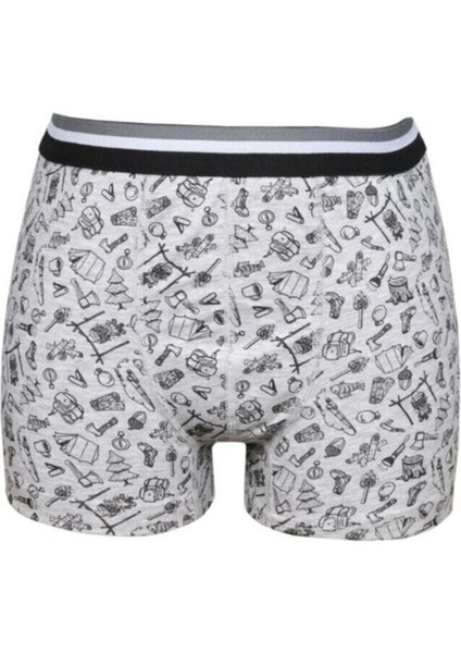 Erkek Çocuk Renkli Pamuklu Lüx Boxer 5'li fiyatları