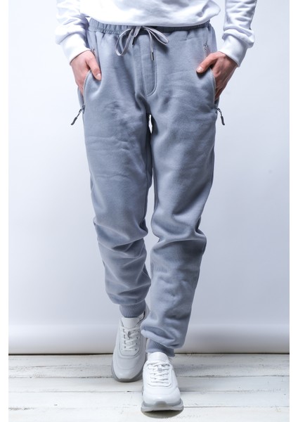 Unisex Gri Eşofman Altı Xl