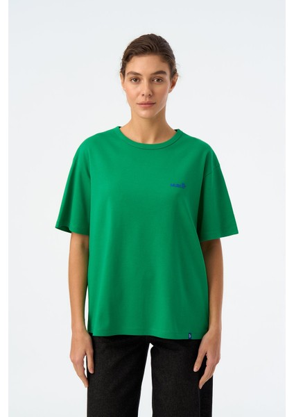 Blurred Dots Premium T-Shirt - Yeşil fırsatları